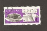 Stamps Poland -  Memorial del campo de concentración Maidanek