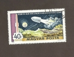 Stamps Hungary -  Exploración del espacio