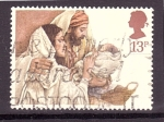 Stamps United Kingdom -  Navidad