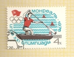 Stamps Russia -  Canoa