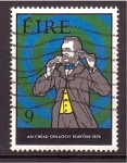 Stamps : Europe : Ireland :  Centenario del telefono