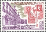 Stamps Spain -  2415 - L aniversario del mercado filatélico de la Plaza Mayor