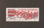 Stamps Czechoslovakia -  50 años del teatro nacional eslovaco