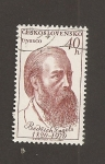 Stamps Czechoslovakia -  Friedrich Engels, Filósofo