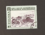 Stamps Poland -  25 Aniv. II Guerra Mundial