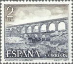 Stamps Spain -  2418 - Serie turística - Acueducto romano de Almuñecar (Granada)