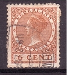 Stamps Netherlands -  Guillermina