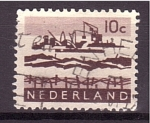 Stamps Netherlands -  Trabajos en el Delta