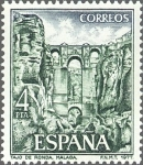 Sellos de Europa - Espa�a -  2420 - Serie turística - Tajo de Ronda (Málaga)