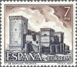 Sellos de Europa - Espa�a -  2421 - Serie turística - Castillo de Ampudia (Palencia)