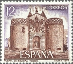 Stamps Spain -  2422 - Puerta de Bisagra (Toledo)