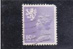 Stamps United Kingdom -  ISABEL II ESCOCIA