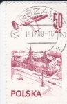 Stamps Poland -  AVIÓN DE COMBATE