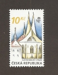 Stamps : Europe : Czech_Republic :  Monasterio Emauzi