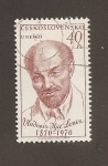 Sellos de Europa - Checoslovaquia -  W. I. Lenin