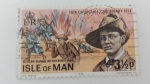 Stamps Isle of Man -  Centenario de Churchill