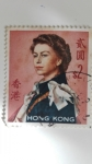 Stamps Hong Kong -  Reina Elisabeth II