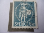 Stamps : Europe : Sweden :  Erik IX de Suecia - San Erik (1120-1160) "El Patrono de Estocolmo"