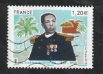 Stamps France -  Sosthene Mortenol, militar