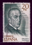 Stamps Spain -  Gregorio Marañon