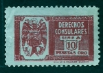 Stamps Spain -  Derecho Consular