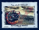 Stamps Morocco -  43 Aniv.Marcha Verde