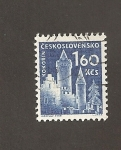 Stamps Czechoslovakia -  Castillo Kokorin