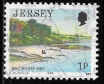 Stamps United Kingdom -  Jersey-Cambio