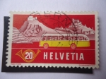 Stamps Switzerland -  Paisaje de Invierno.