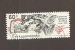 Stamps Czechoslovakia -  50 años del conservatorio de Brno