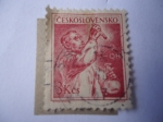Stamps Czechoslovakia -  Químico.