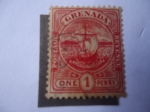 Stamps Grenada -  Ediciones de 1906-1911 - Sellos de la Colonia - Barco Velero.