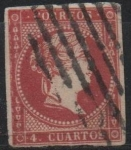 Stamps Spain -  Isabel II