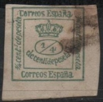 Stamps Spain -  Corona