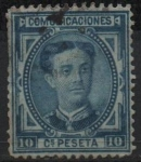 Stamps : Europe : Spain :  Alfonso XII