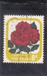 Stamps : Oceania : New_Zealand :  FLORES-ROSA ROJA