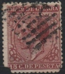 Stamps : Europe : Spain :  Alfonso XII