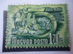 Stamps Hungary -  Vacaciones - Unión Familiar - Plan quinquenal.