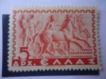 Stamps : Europe : Greece :  Panateneas -. Juegos de la Antigua Grecia- Historia Griega
