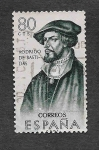 Stamps Spain -  Edf 1376 - Forjadores de América