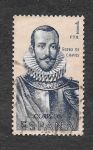 Stamps Spain -  Edf 1377 - Forjadores de América