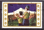 Sellos de Asia - Emiratos rabes Unidos -  Movimiento Scout-Jamboree' 71
