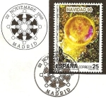Stamps Spain -  Navidad 90