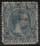 Stamps Spain -  Alfonso XIII