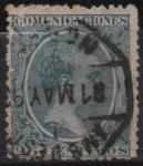 Stamps Spain -  Alfonso XIII