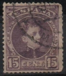 Stamps Spain -  Alfonso XIII