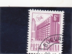 Stamps : Europe : Romania :  EDIFICIO TELELEFÓNICA 