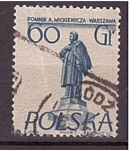 Stamps Poland -  Estatua