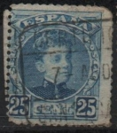 Stamps Spain -  Alfonso XIII
