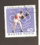 Stamps Hungary -  75 Aniv. del Comité olímpico Hungaro